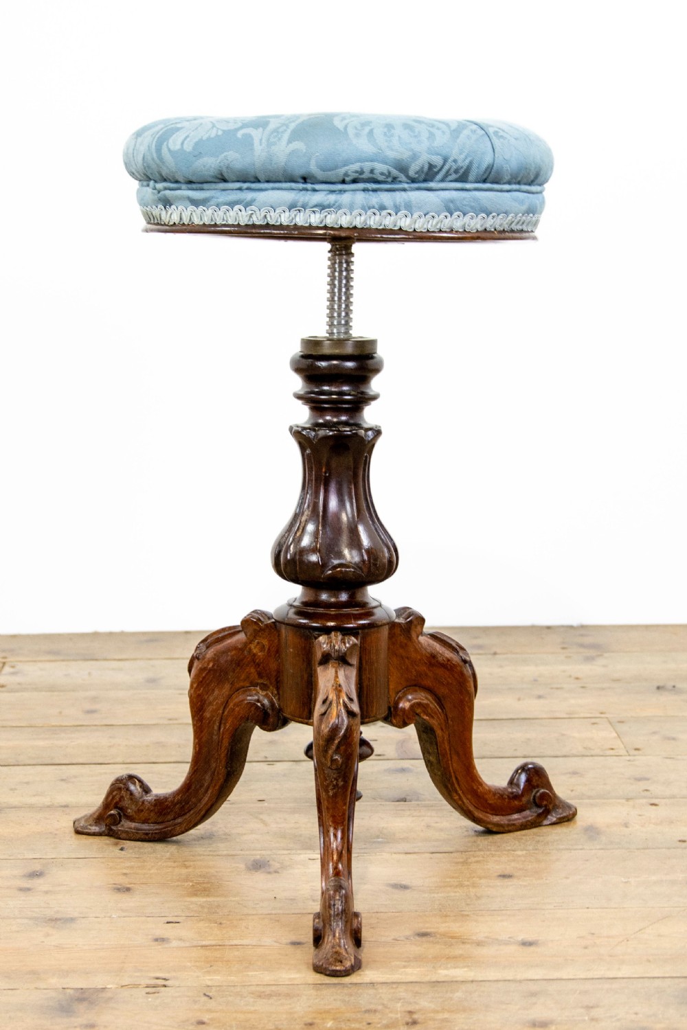 Victorian Rise and Fall Piano Stool View VIII