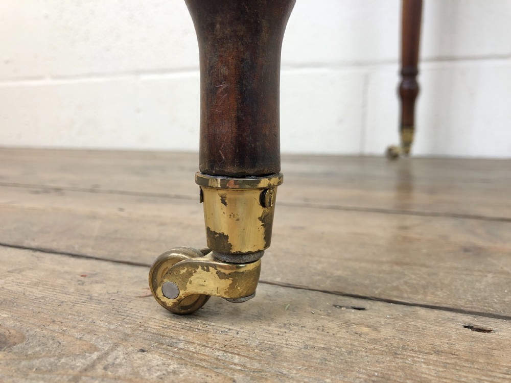 Small Antique Georgian mahogany Pembroke Table View IV