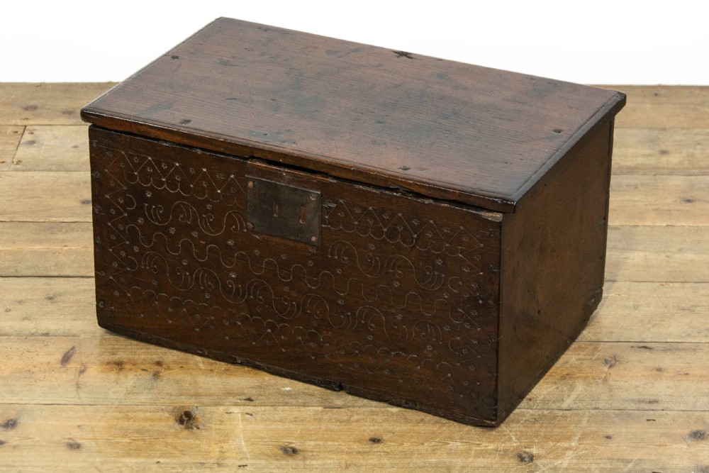 17th Century Welsh Oak Box View III