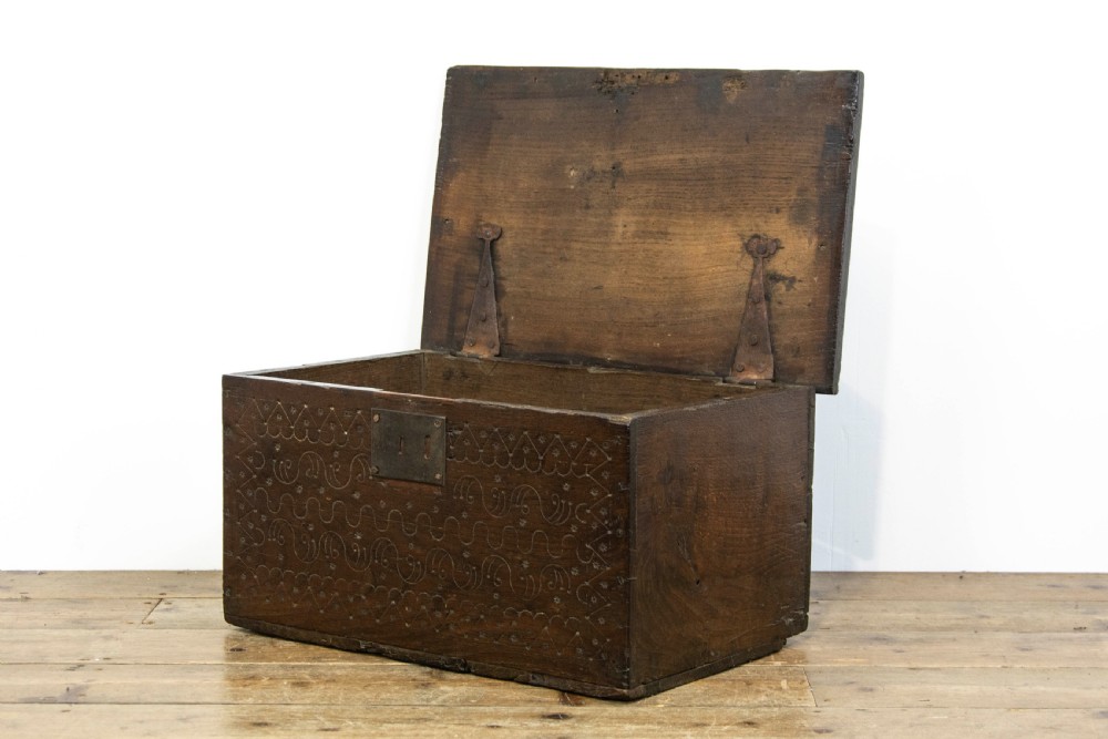 17th Century Welsh Oak Box View IV