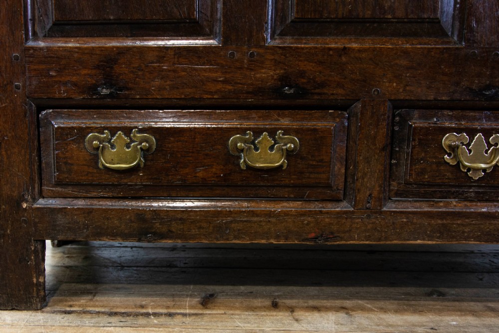 Antique 18th Century Welsh Oak Mule Chest View IV