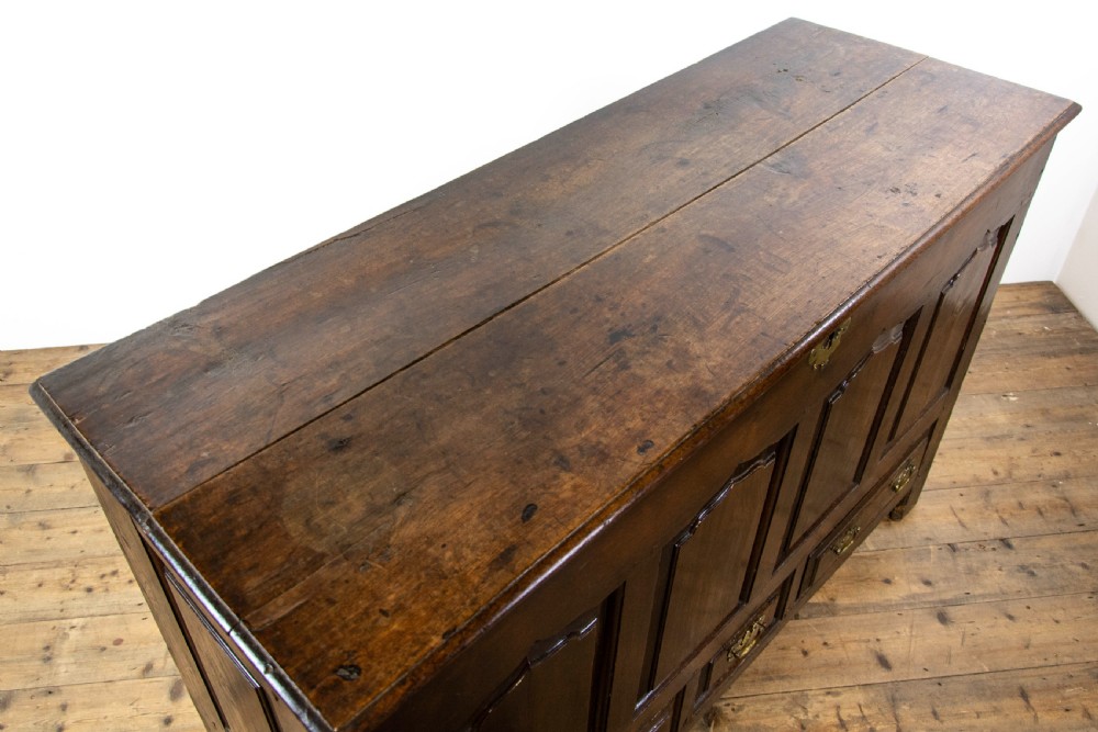 Antique 18th Century Welsh Oak Mule Chest View VI