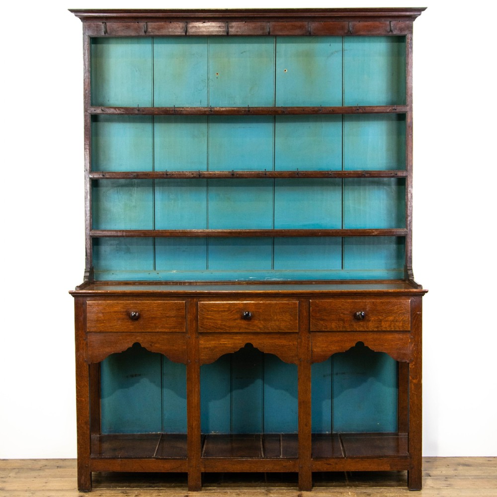 19th Century Oak Pot Board Dresser