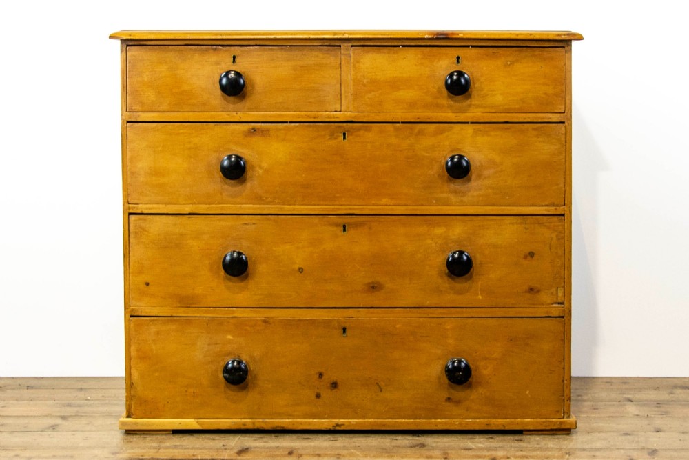Antique Pine Chest of Drawers View II