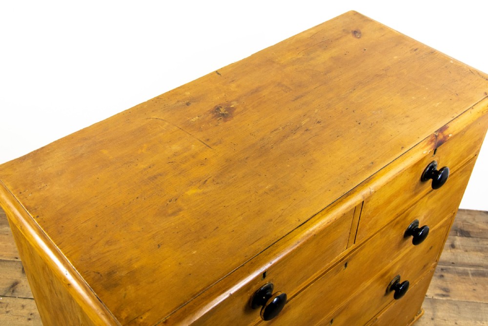 Antique Pine Chest of Drawers View IV