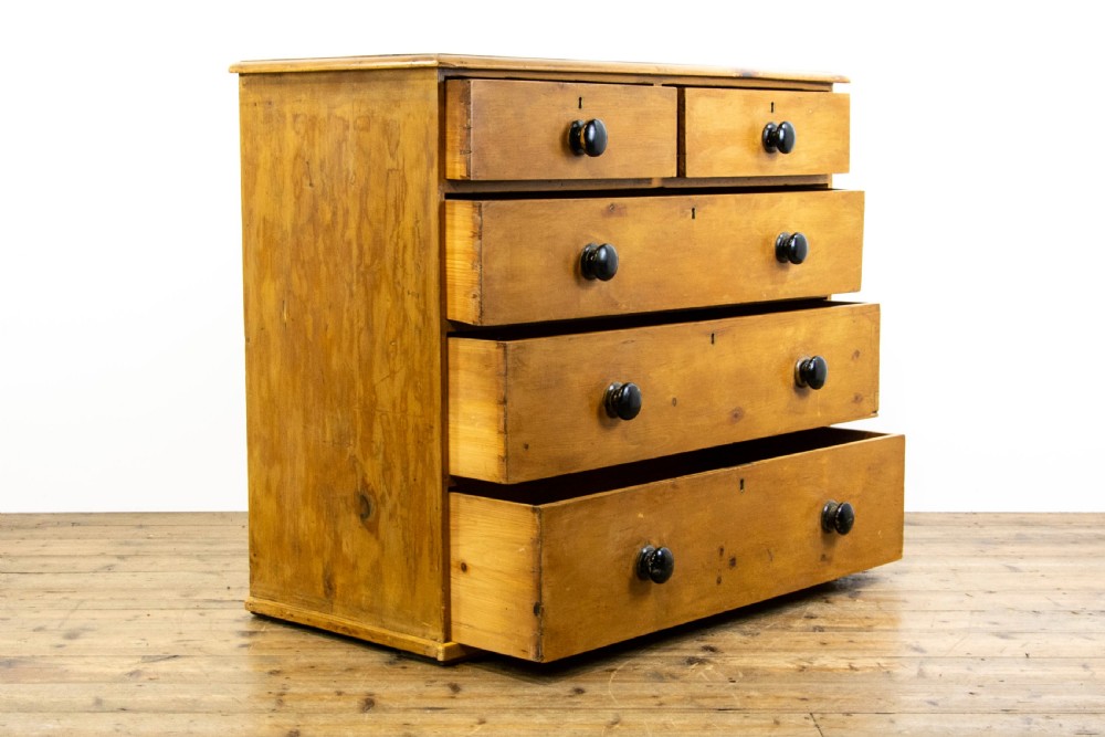 Antique Pine Chest of Drawers View V
