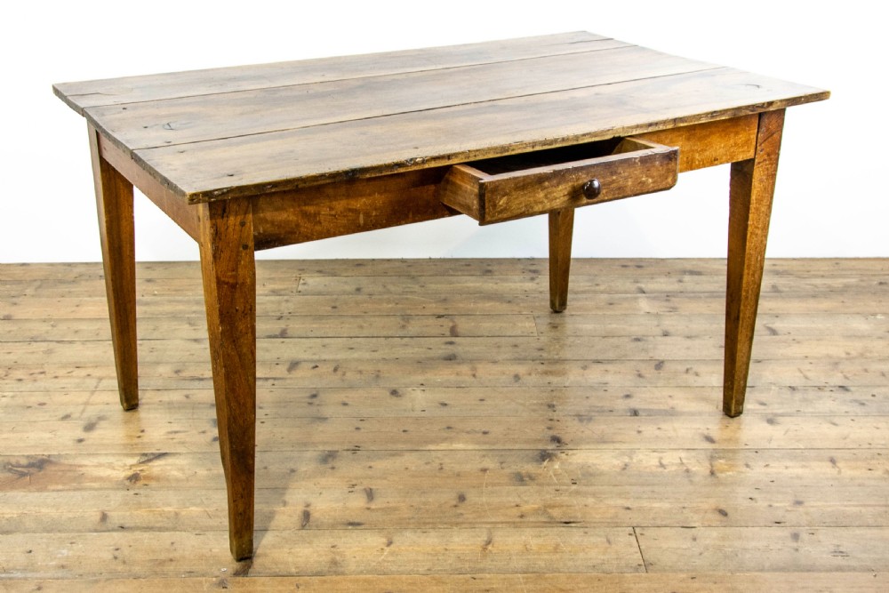 Rustic Pine Farmhouse Table View V