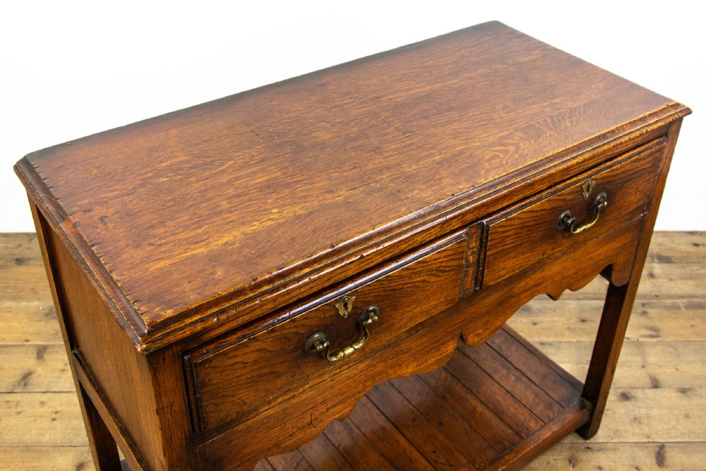 Antique Oak Sideboard with Drawers View IV