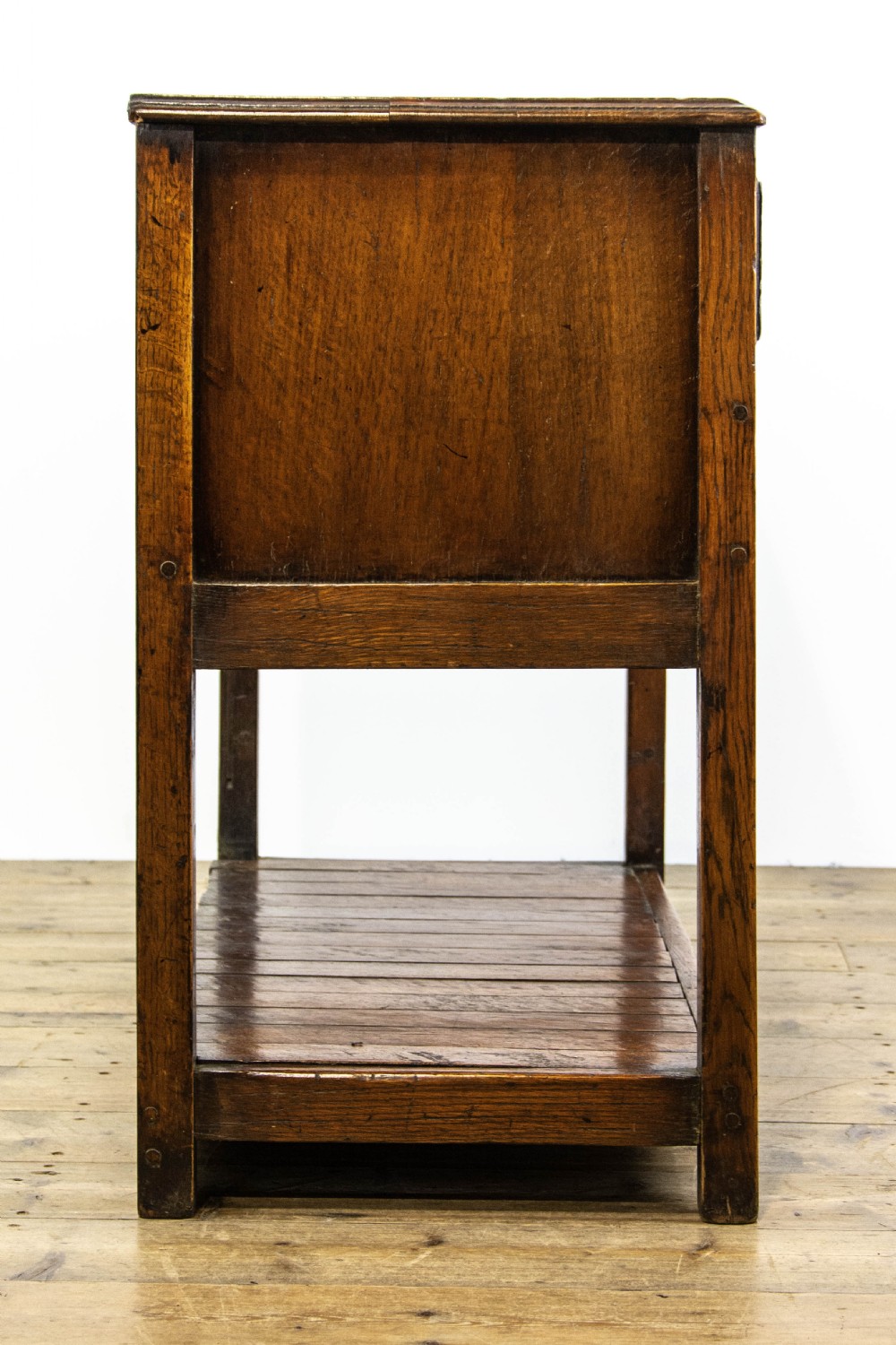 Antique Oak Sideboard with Drawers View VI