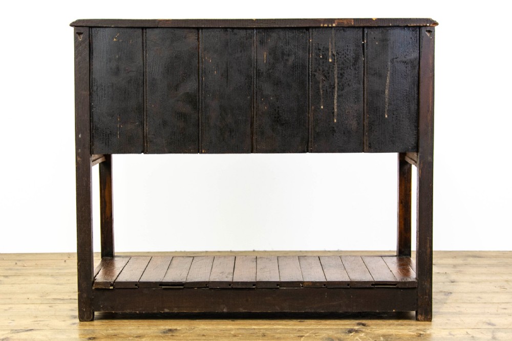 Antique Oak Sideboard with Drawers View VII