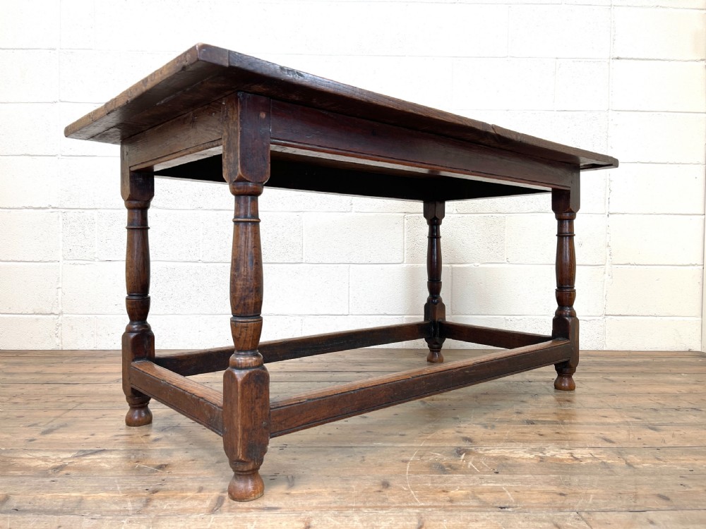 Antique Joined Oak Table View III