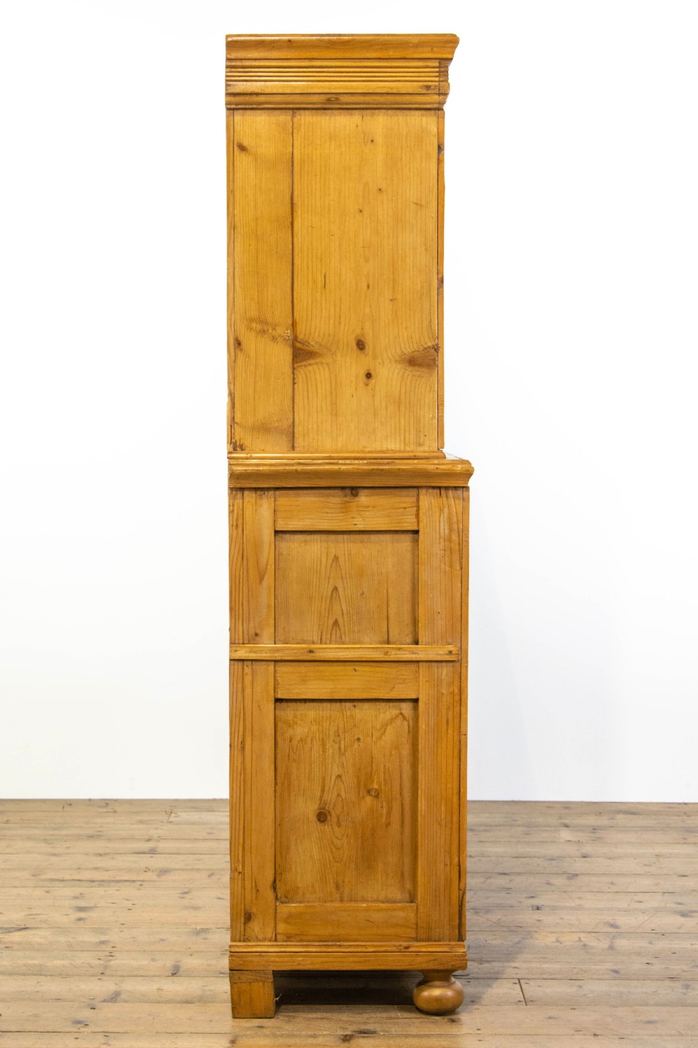 Large Antique Pine Bookcase  View VI