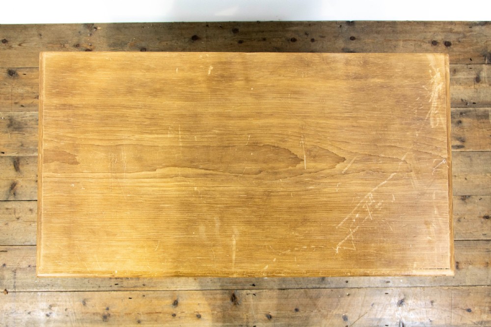 Antique Pine Blanket Box View III