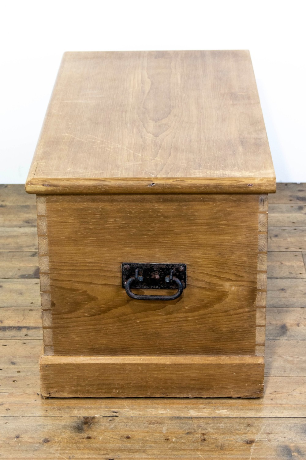 Antique Pine Blanket Box View VII