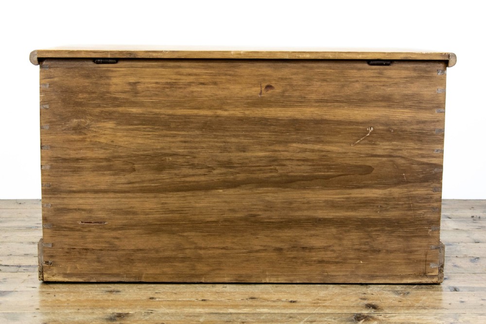 Antique Pine Blanket Box View IX