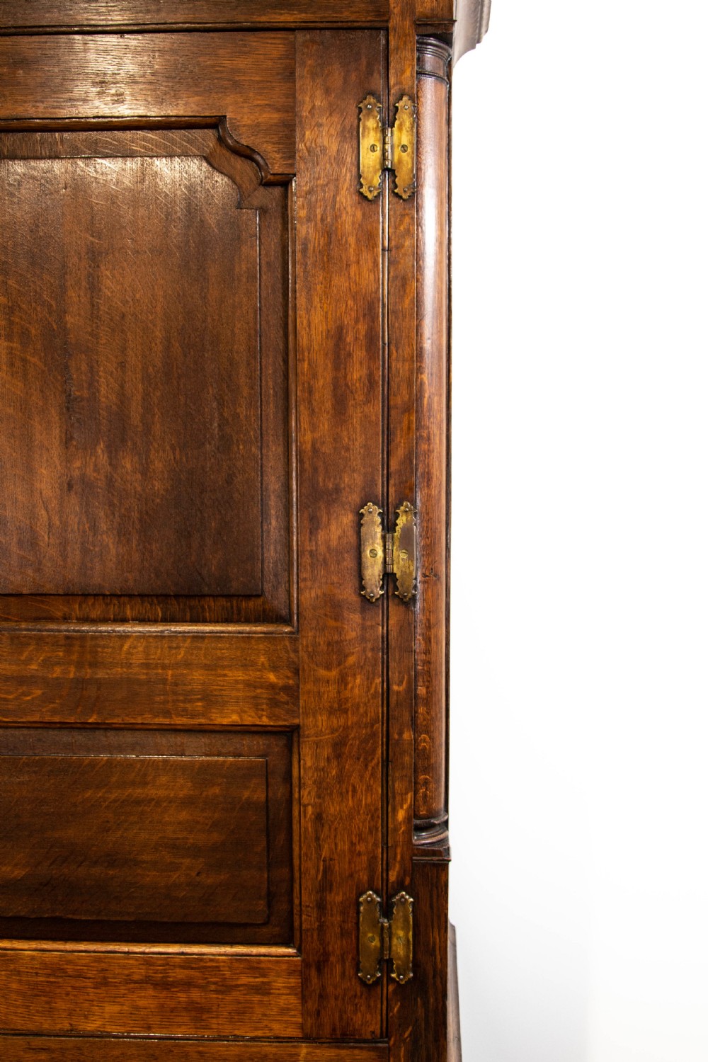 18th Century Oak Linen Press Housekeeper's Cupboard View IX