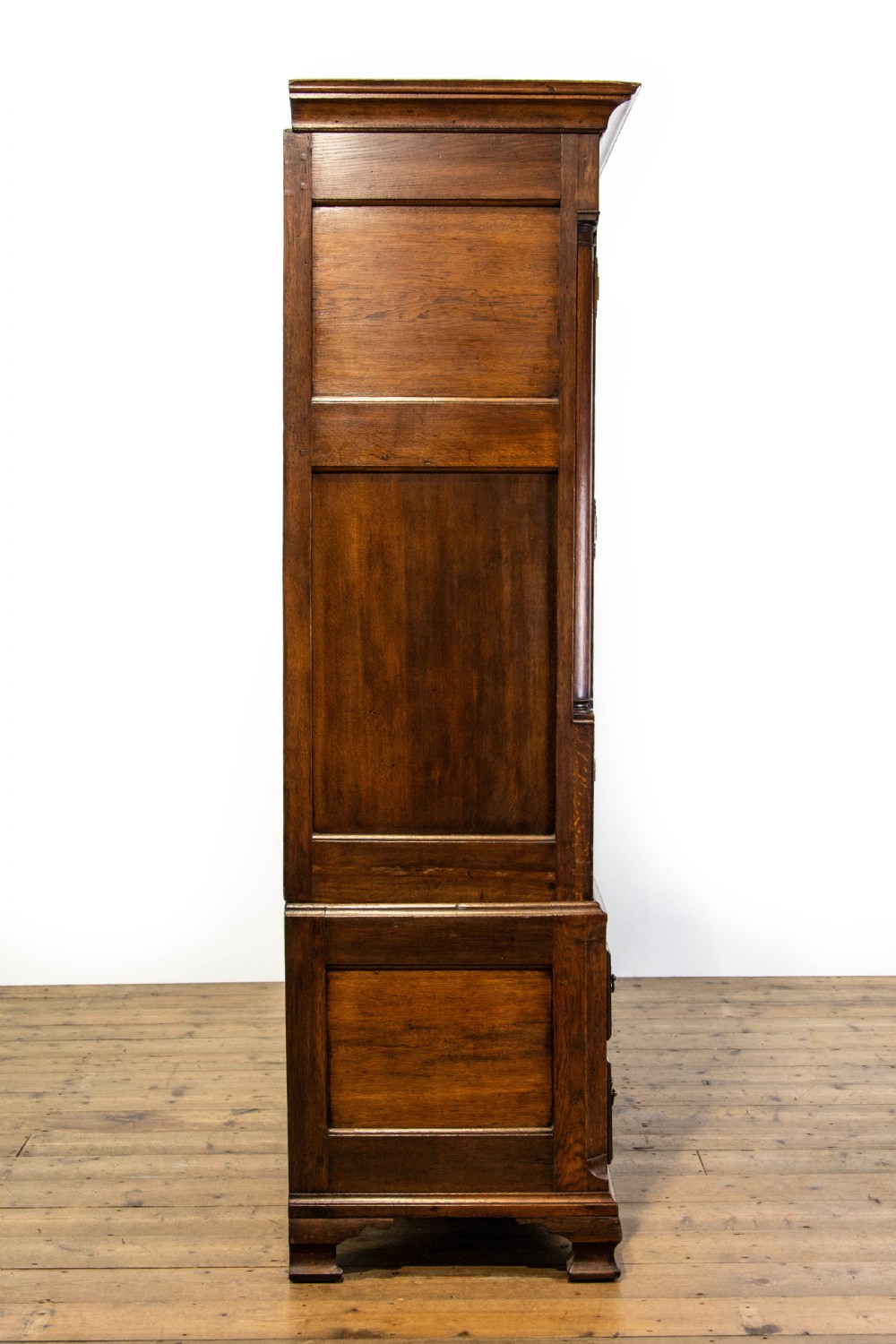 18th Century Oak Linen Press Housekeeper's Cupboard View XIV