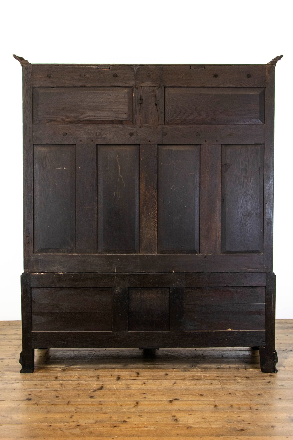 18th Century Oak Linen Press Housekeeper's Cupboard View XV