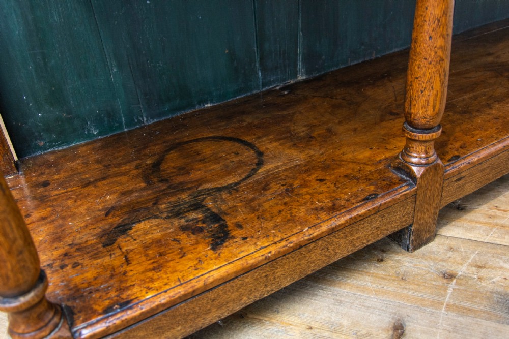 Early 19th Century Oak Pot Board Dresser View VI