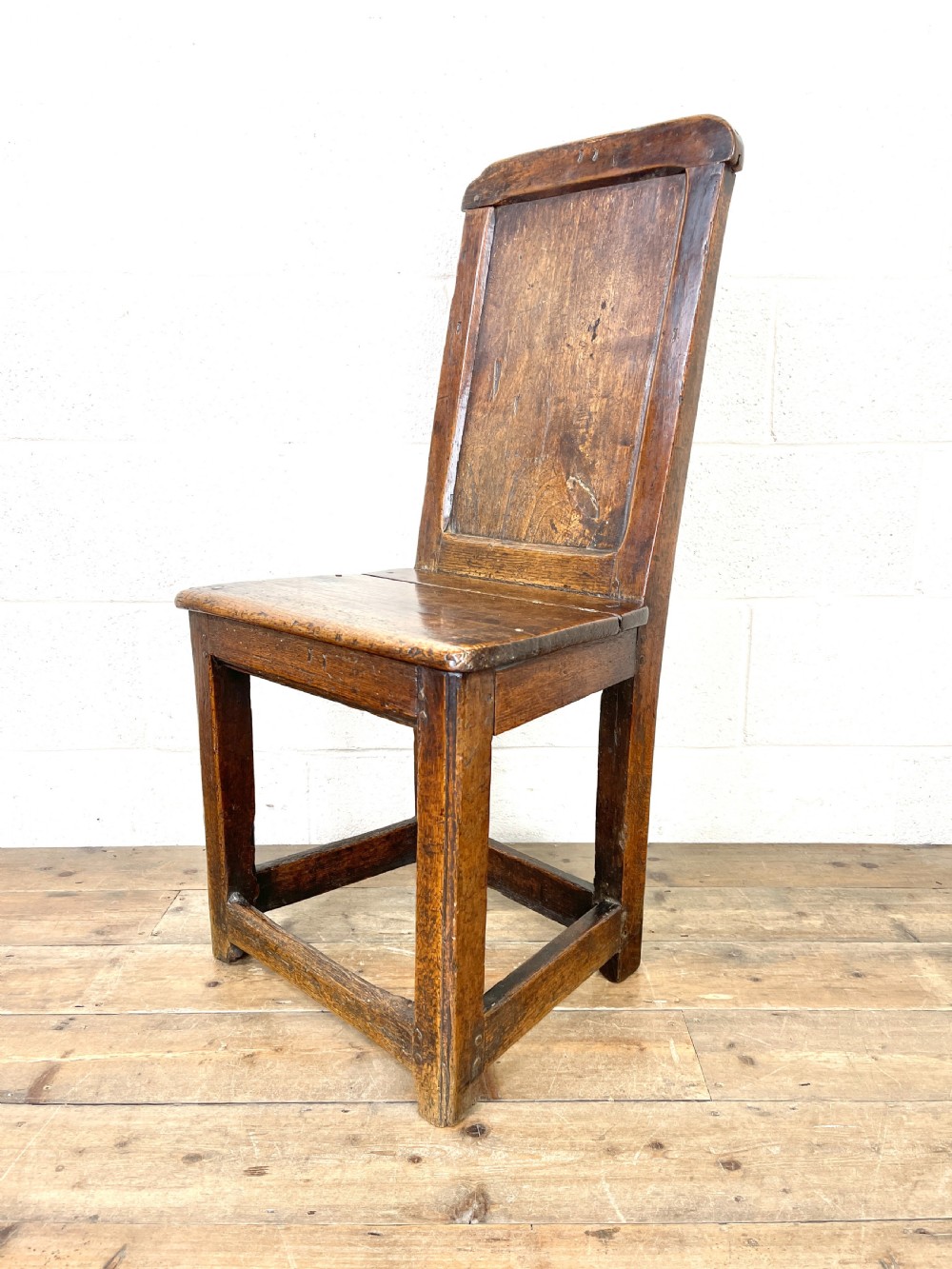 18th Century Antique Oak Side Chair View IV