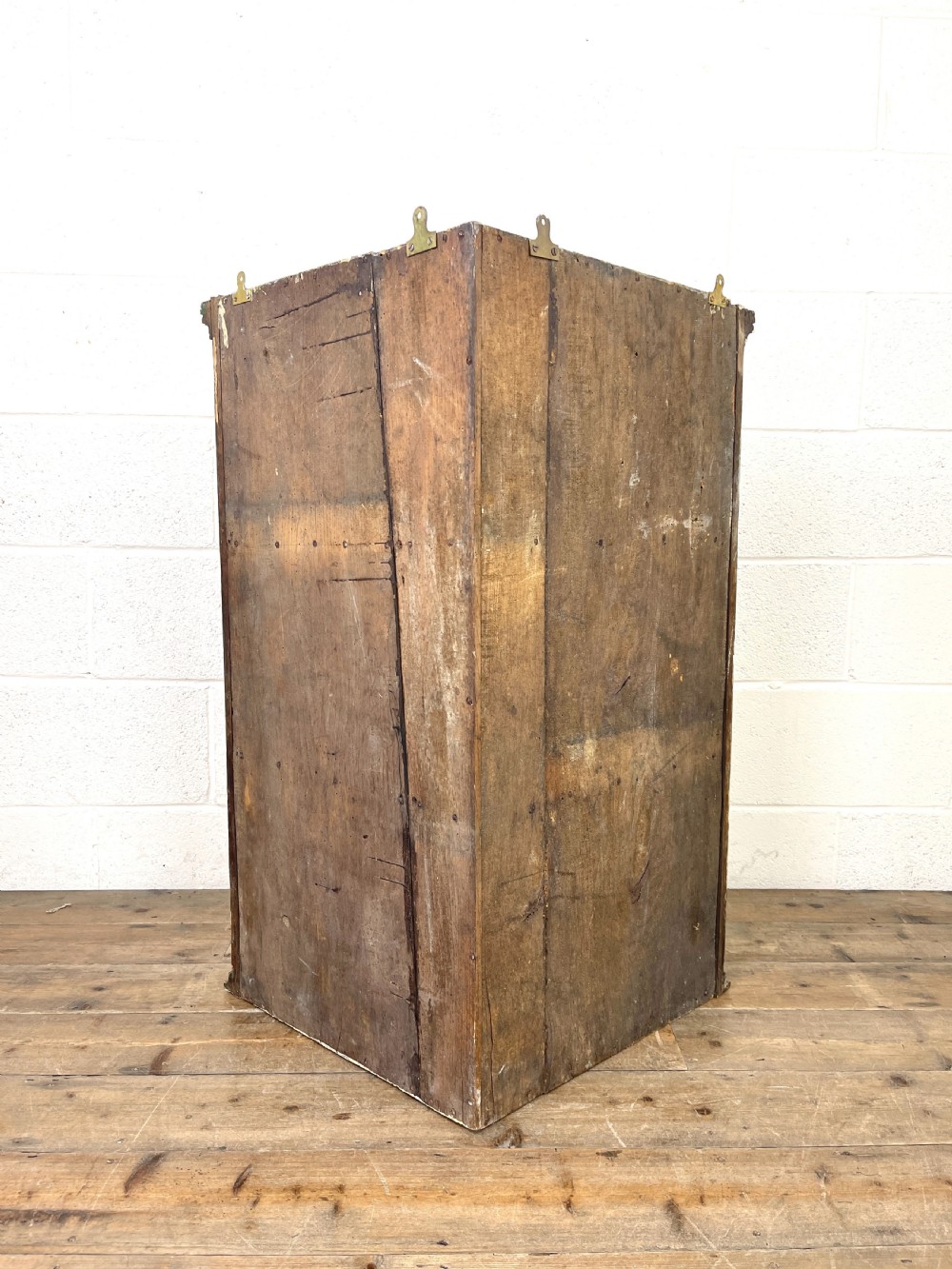Antique Georgian Oak Corner Cupboard View IX