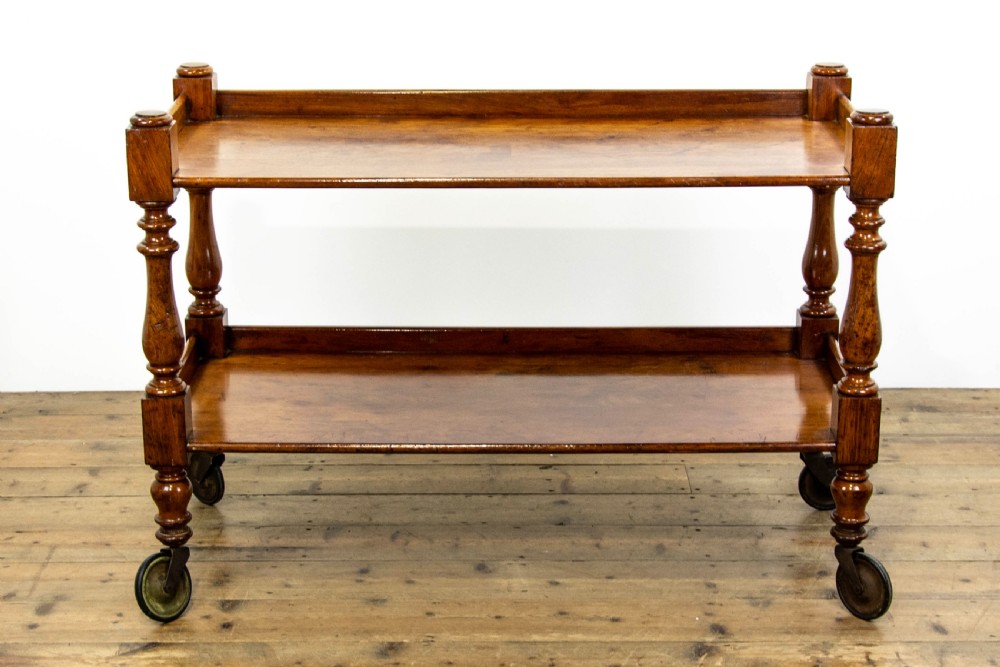 Victorian Two Tier Drinks Trolley View IV