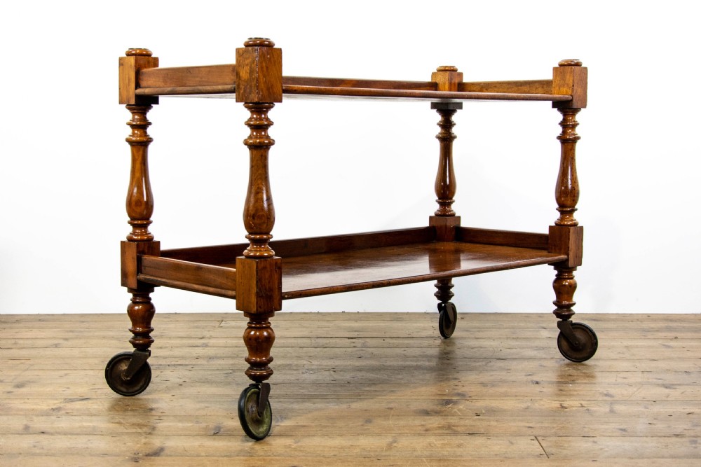 Victorian Two Tier Drinks Trolley View VI