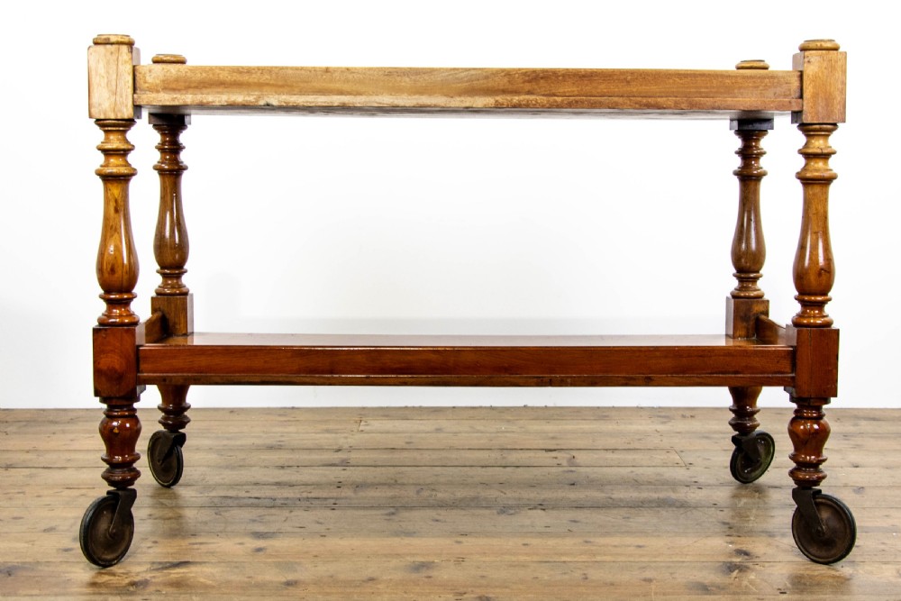 Victorian Two Tier Drinks Trolley View X