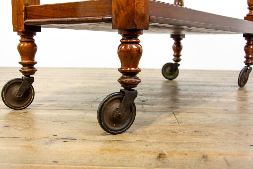 Victorian Two Tier Drinks Trolley View XI