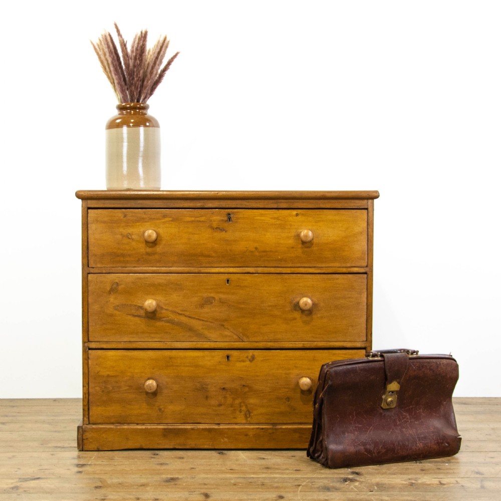 Antique Pine Chest of Drawers View II