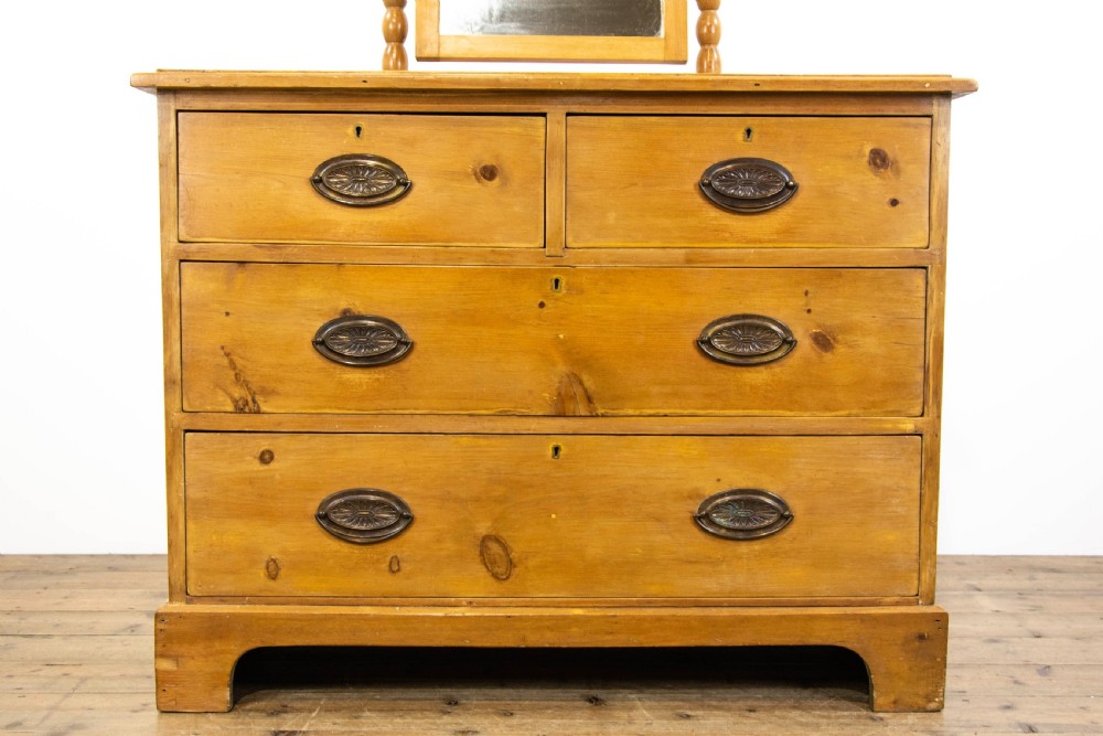 Edwardian Pine Dressing Chest View II