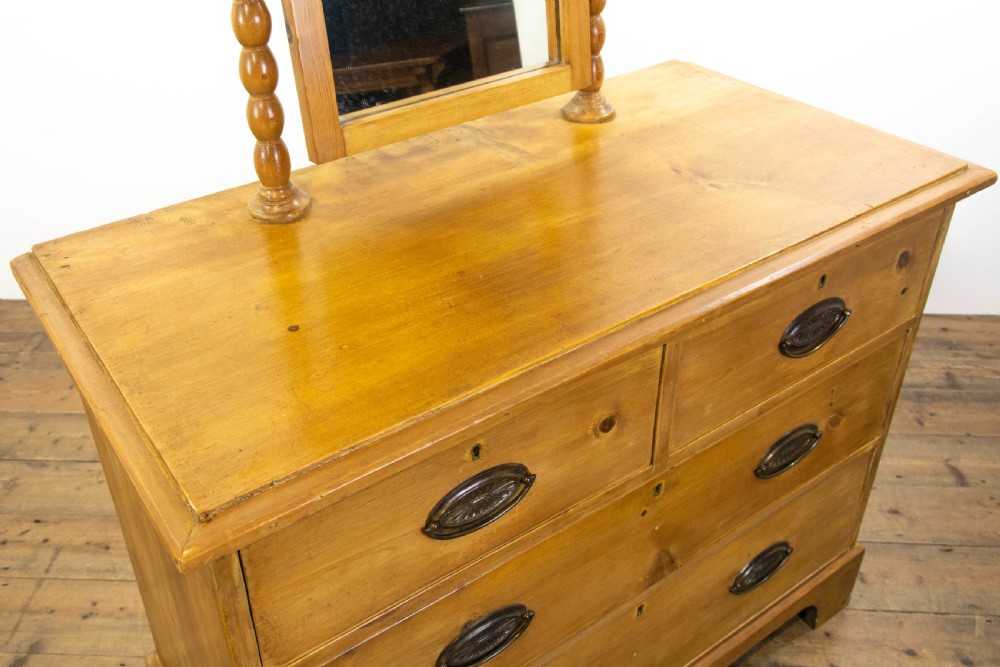 Edwardian Pine Dressing Chest View VI