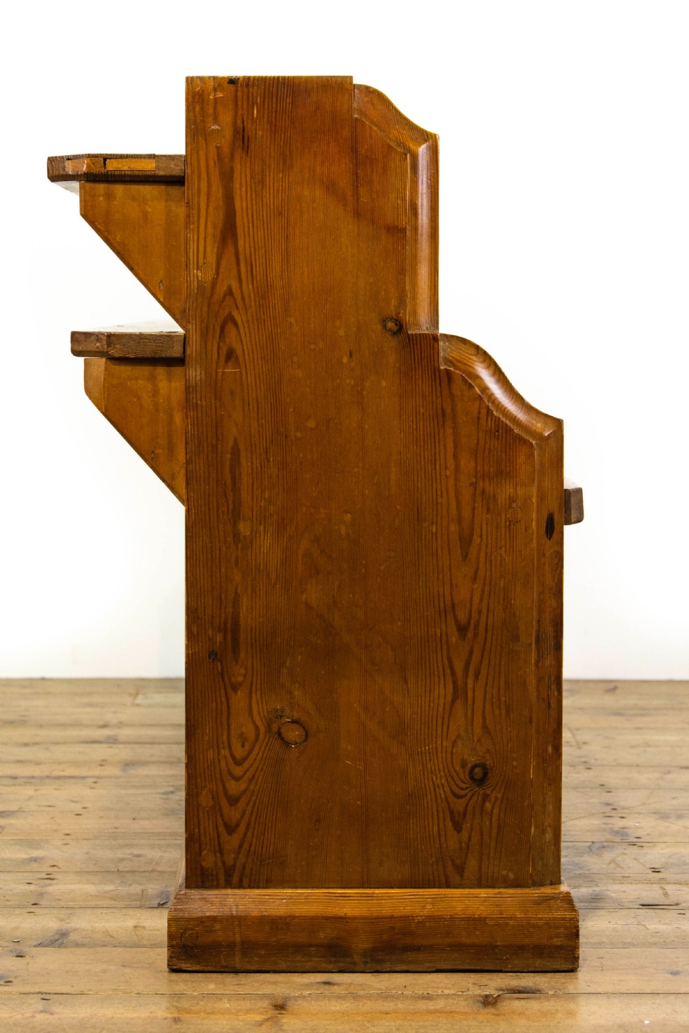 Antique Pine Church Pew View VI