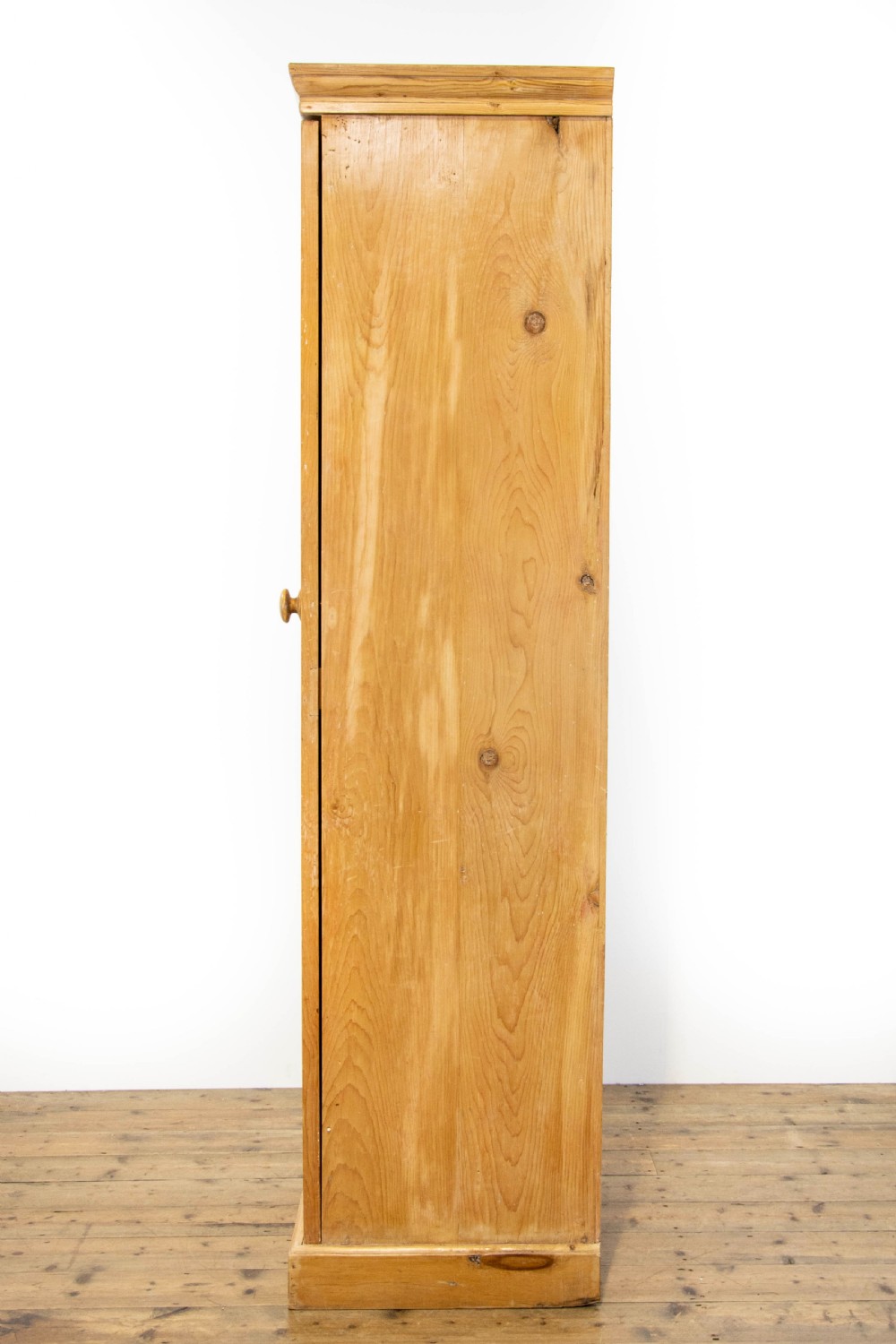 Antique Pine Single Door Wardrobe View VI
