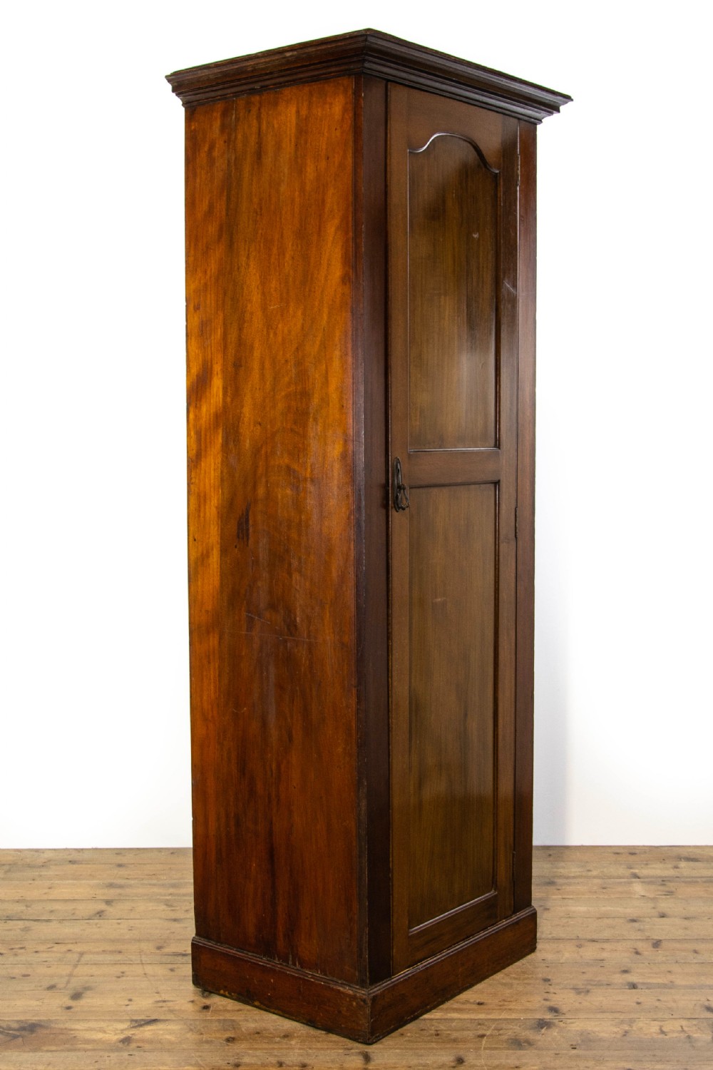 Antique Single Door Mahogany Wardrobe View V