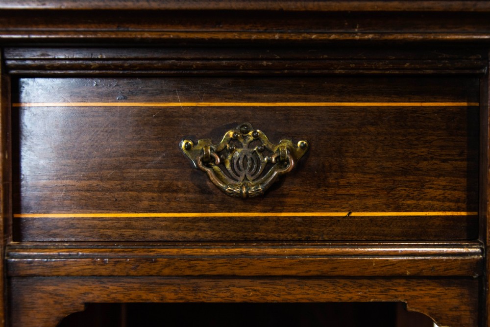 Edwardian Mahogany Marquetry Side Cabinet View X