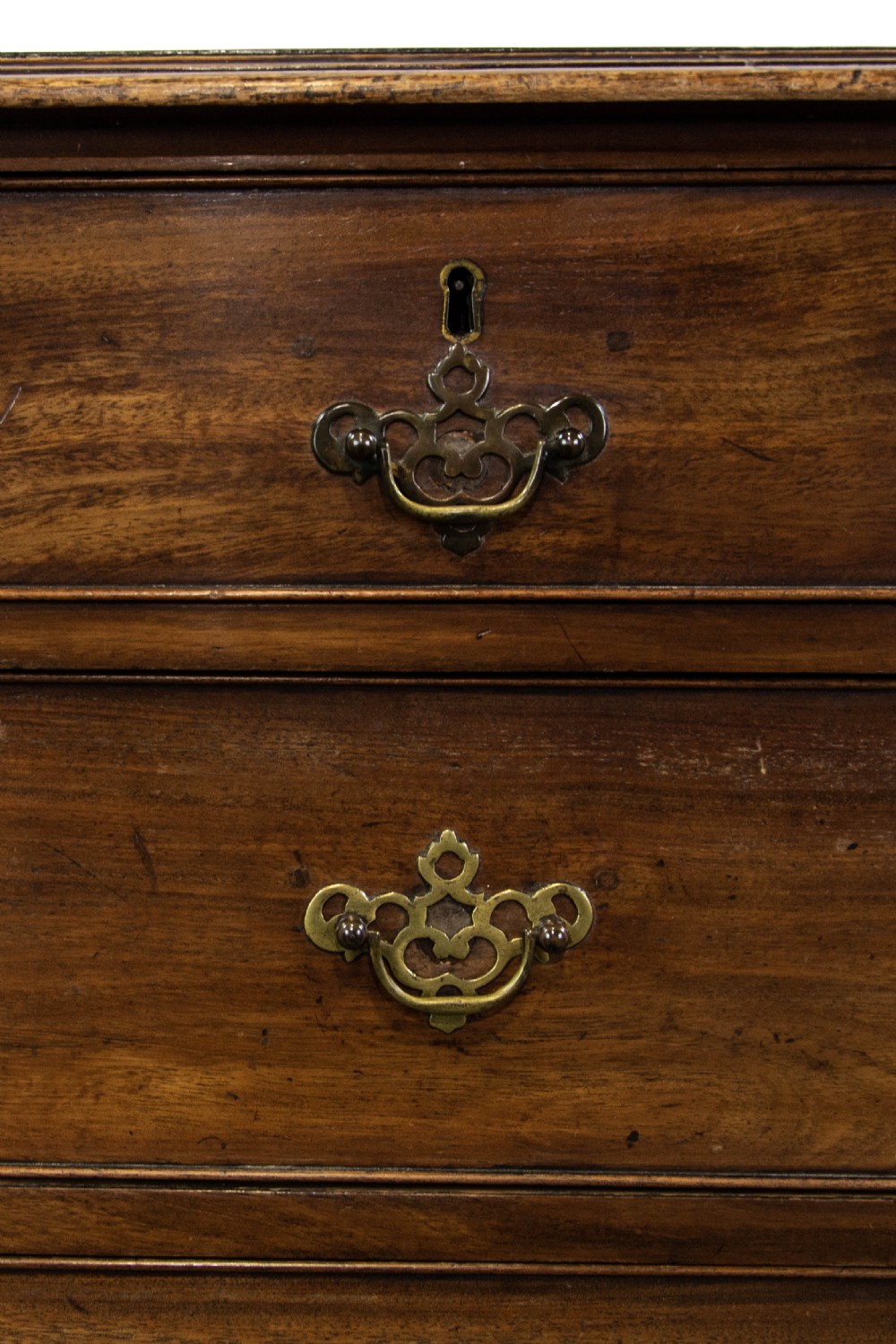 Antique Georgian Mahogany Chest of Drawers View II