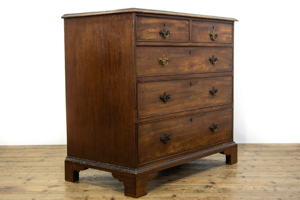 Antique Georgian Mahogany Chest of Drawers View III