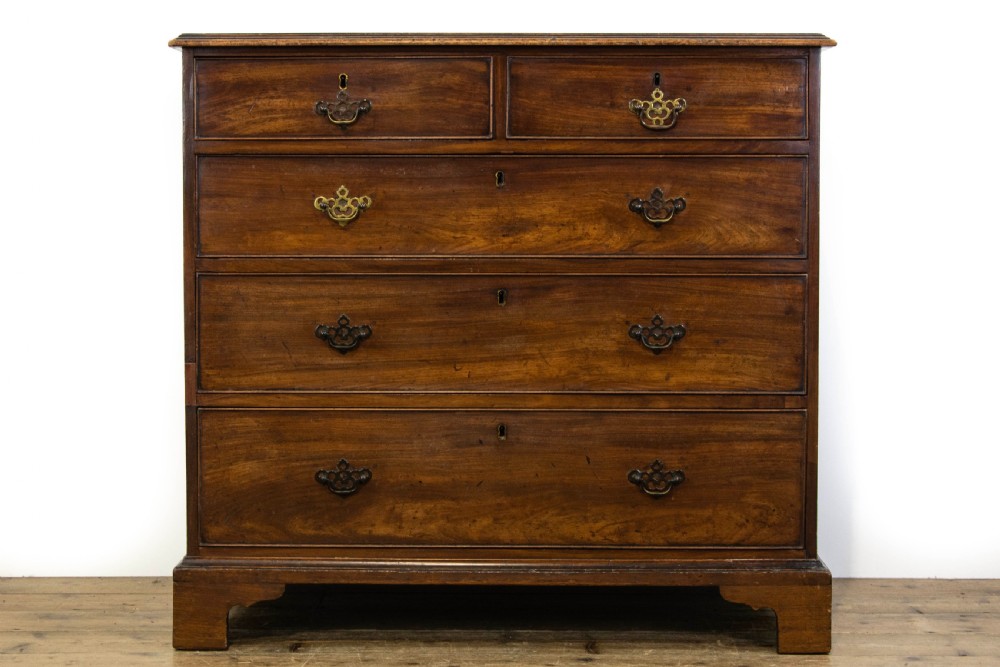 Antique Georgian Mahogany Chest of Drawers View V