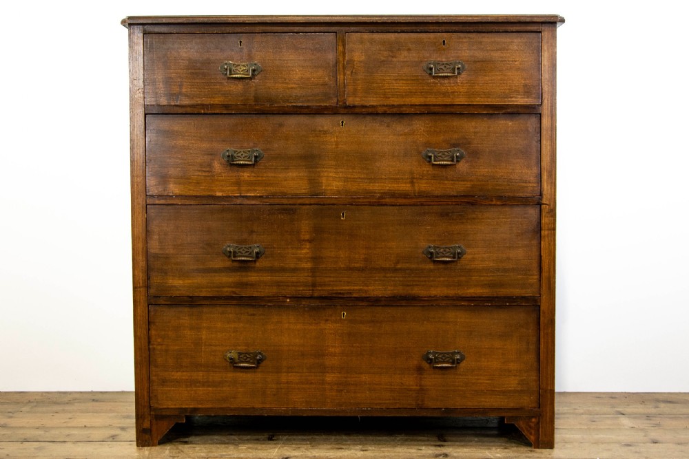 Edwardian Ashwood Chest of Drawers View II