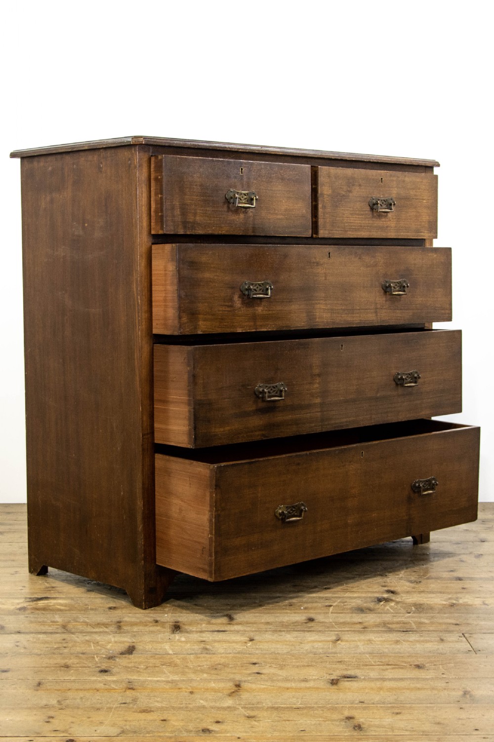 Edwardian Ashwood Chest of Drawers View IV