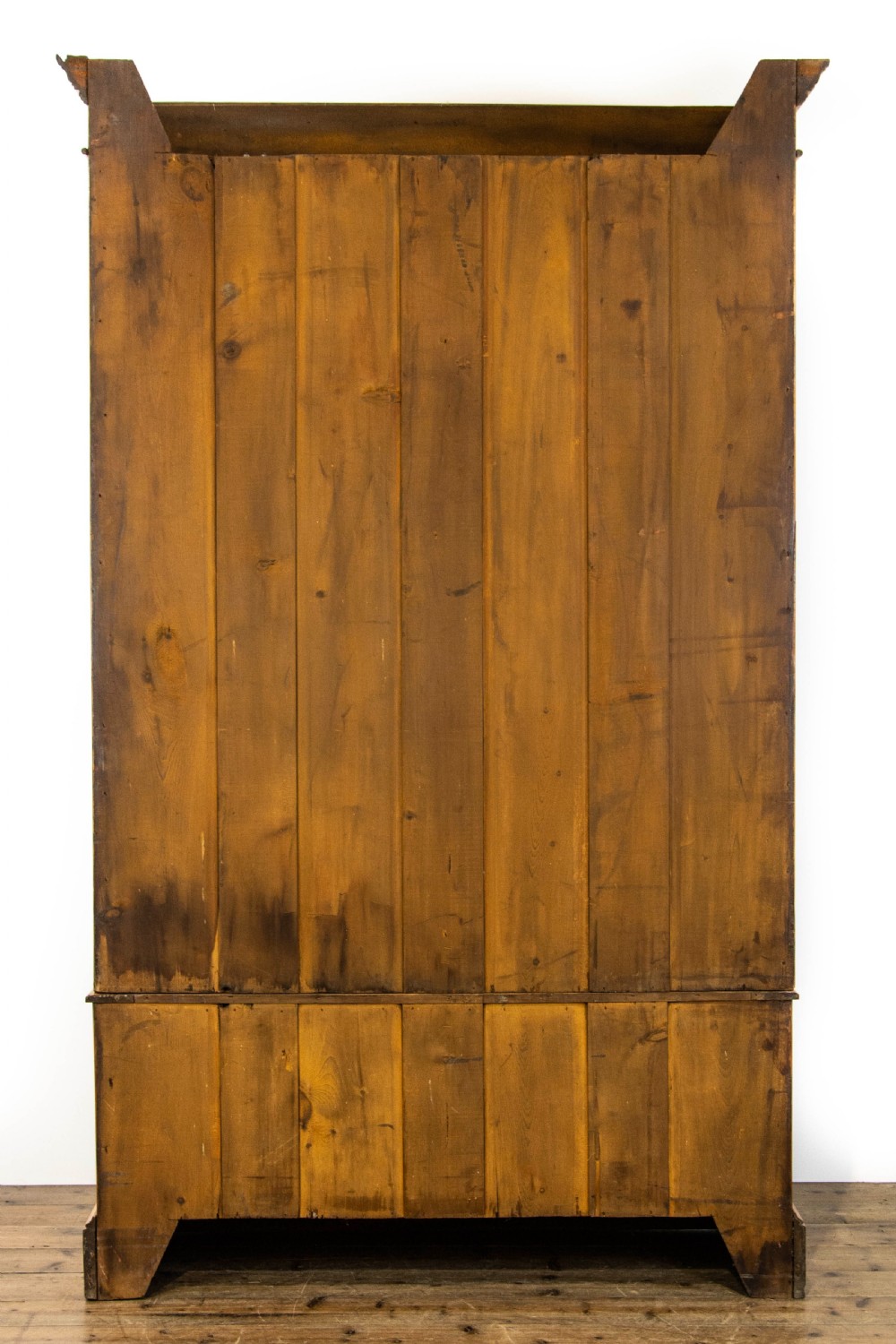 Edwardian Satinwood Single Mirror Door Wardrobe View X
