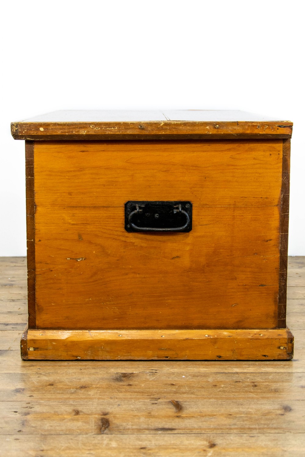 Antique Pine Trunk or Blanket Box View VII