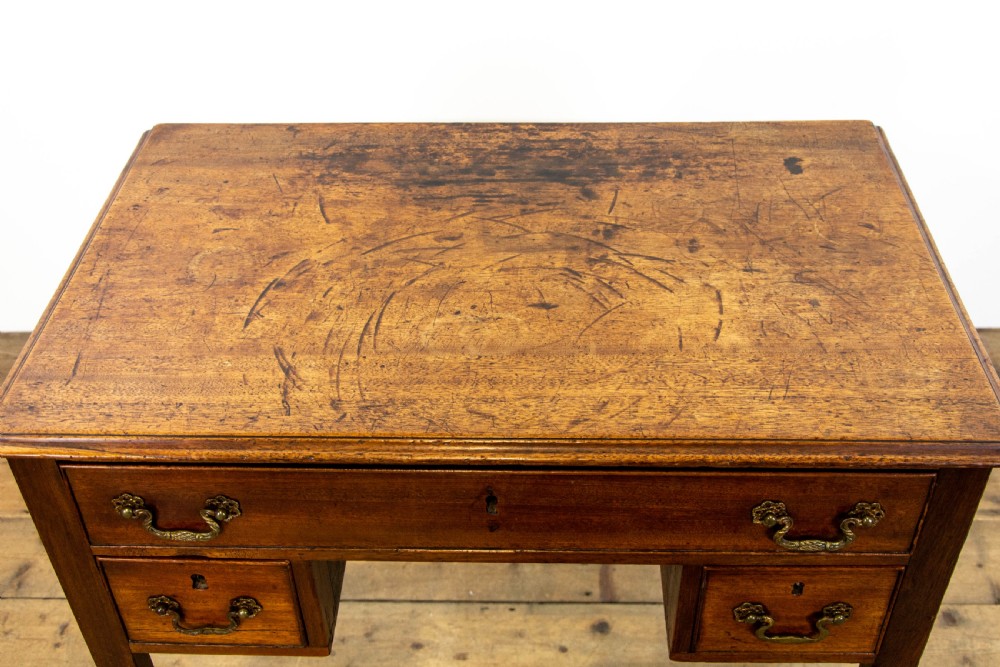 Antique Georgian Mahogany Lowboy Table View III