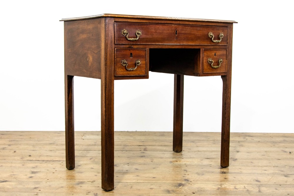 Antique Georgian Mahogany Lowboy Table View V