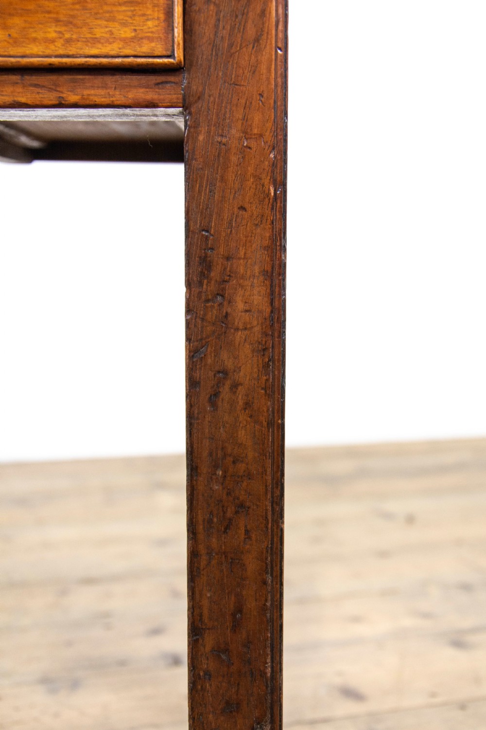Antique Georgian Mahogany Lowboy Table View IX