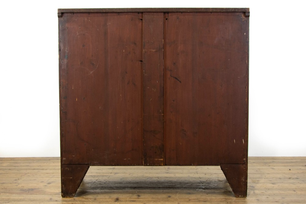 Antique Mahogany Bow Fronted Chest of Drawers View VII