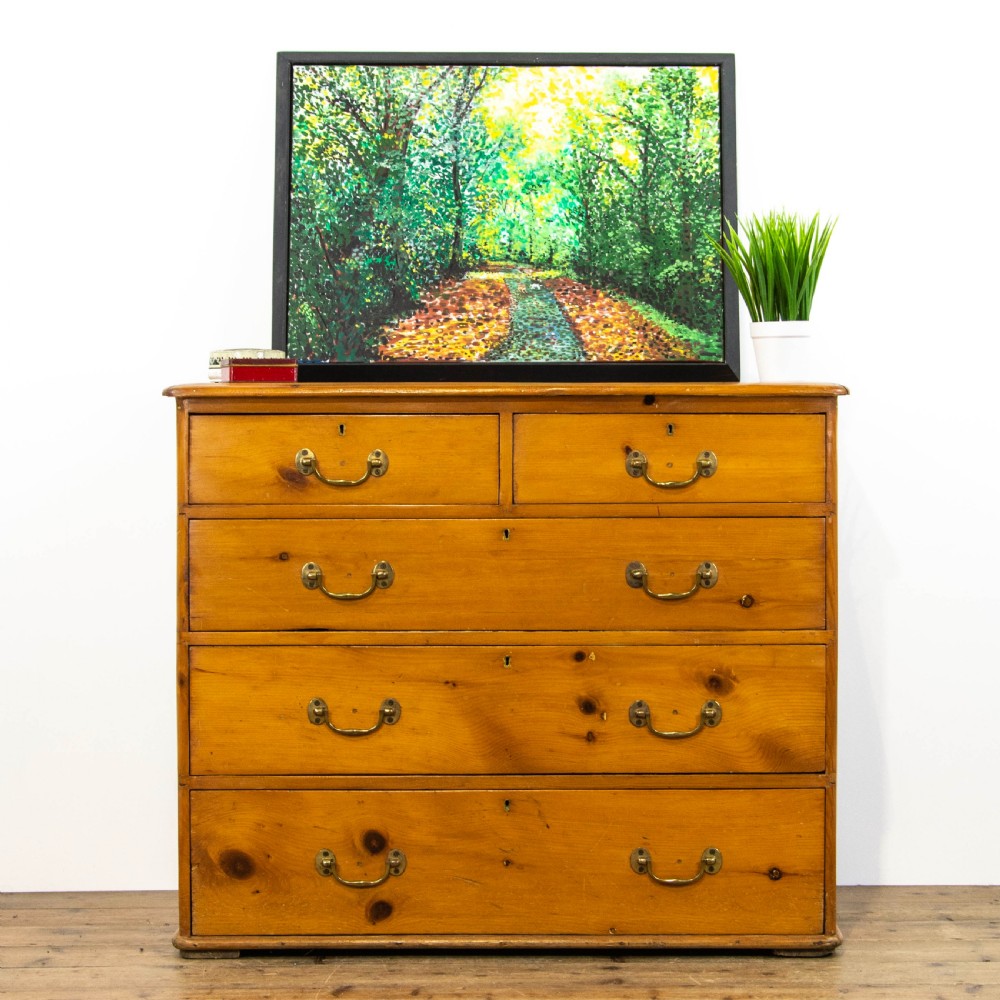 Victorian Pine Chest of Drawers  View II