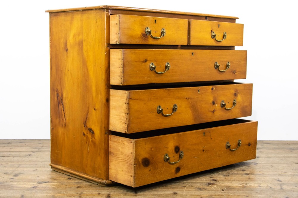 Victorian Pine Chest of Drawers  View VI
