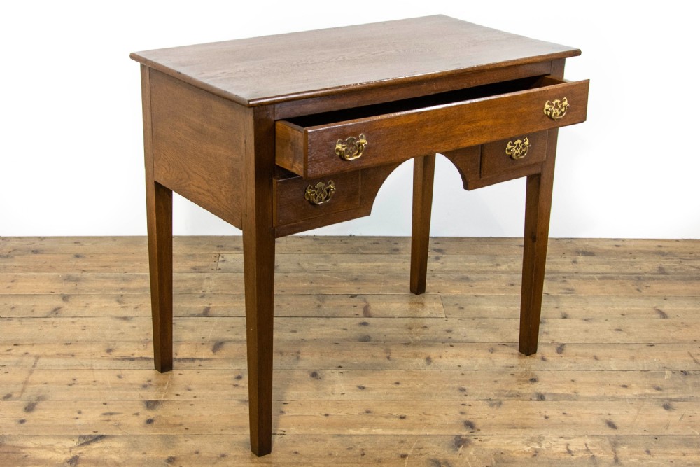 20th Century Oak Lowboy Table View V